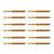 Brownells Special Line Dewey Bronze Bore Brush .38 Caliber Rifle - 12 Pack