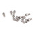 Brownells Torx Head Base Screws 6-48 Thread .260" Length Stainless Steel