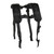Blackhawk Load Bearing Suspenders Harness - Black