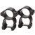 Traditions Detachable See-Through Scope Rings 1" Blued Weaver Style