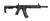 Retay RA1522 22 LR 16.5" Black Synthetic Quad Rail 25-Round