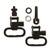 GrovTec Swivel Set for Ithaca M37/87 Deerslayer with GT Locking Swivels