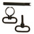 GrovTec Lever Action Swivel Set with Band & Woodscrew Rear Swivel