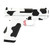 GLOCK 43X 9mm Luger Pistol 10+1 Round Cow Print