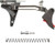 ZEV Technologies Pro Flat Face Trigger 9mm Drop In Kit Gen 1-4 Black/Red