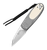 CIVIVI Purr Pocket Knife 1.83" Gray Blade with Ivory G10 Handle