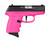 SCCY DVG-1 9mm Luger Pistol 3.1" Barrel 10+1 Round Black Slide Pink Frame (Roebuck Quadlock)