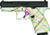 Great Lakes Firearms & Ammo GL19 Striker 9mm Pistol 4" Barrel 15+1 Round Black Slide White Frame
