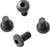 Hogue 1911 Screws 4 Pack Hex Head Black