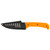 Hogue Extrak XL Fixed Blade Knife 3.9" Clip Point CPM MagnaCut Blade G10 Handle Orange