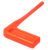 Leapers RBCSF06 Chamber Safety Flag Orange Polymer 3.50" Long 6 Pack