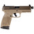 Taurus G3 Tactical 9mm Luger Pistol 4.5" Barrel 17+1 Rounds FDE Frame/Patriot Brown Cerakote Slide