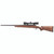 Savage Arms AXIS 2 XP Hardwood Bolt Action Rifle 30-06 Springfield 22" Matte Barrel Matte Frame Brown Stock With Scope