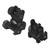 Yankee Hill Machine Flip Sight Set Black