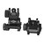 Yankee Hill Machine Flip Sight Set Black