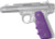 RUBBER GRIPS/FINGER GROOVE PURHOGUE GRIPS RUGER 22/45 MKIV