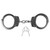 Caliber Gourmet UZI Handcuffs Chain Silver