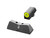 XS Sights DXT2 Big Dot Sight for SIG Sauer Max Michel 1911 Yellow