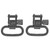 GrovTec Sling Swivel Set Mossberg 500 1" Locking Swivels Steel Black