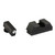 Ameriglo L-Height Tritium Sight Set Glock 43X/48 MOS Green/White