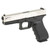Glock 17 Gen4 9mm Luger Pistol 4.49" Barrel 17+1 Round Stainless Steel Engraved