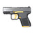 Canik Mete MC9 9mm Luger Pistol 3.18" Barrel 15+1 Round Black Slide Gold Grip
