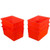 Lee Reloading Stand Closed Front Hanging Bins Polymer Red 6PK