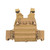 10 Ring Trakr Plate Carrier FDE (Fits 10"x12" Plates)