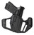 Uncle Mike's Apparition Holster, Black, Fits S&W M&P Shield 9/40/45, Ambidextrous