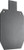 Champion Center Mass AR500 Steel Target Silhouette 33% IPSC