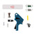 Apex Tactical Specialties M&P 2.0 Flat Faced Forward Trigger Kit Polymer Blue