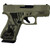 Glock 43X MOS 9mm Luger Pistol 3.41" Barrel 10+1 Round Distressed Verde