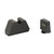 Ameriglo 3XL Tritium Sight Set Glock MOS Green/Black Tritium Front Sight