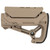 Fab Defense GL-Core S Buttstock with Cheek Pad FDE