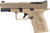 ZEV Technologies OZ9v2 Combat 9mm Pistol 15+1 Round FDE Compact Slide