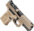 ZEV Technologies OZ9v2 Combat 9mm Pistol 15+1 Round FDE Compact Slide