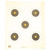 Action Target Bullseye Orange Center Targets 100 Pack