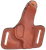 Bianchi 5 Black Widow OWB Holster Right Hand Glock 17, 19, 19X, 22, 23, 26, 27, 31, 32, 33, 38, 45, 47 Leather Tan