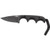 Columbia River Knife & Tool Minimalist 2.125-Inch Black Fixed Blade Knife