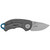 Kershaw Aftereffect Pocket Knife 1.7" Drop Point 8Cr13MoV Satin Blade Glass Reinforced Nylon (GRN) Handle Black