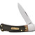 Old Timer Bearhead Pocket Knife 2.2" Drop Point 7Cr17MoV Satin Blade Delrin Handle Brown