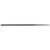 Grobet Swiss Pattern Pillar File #0 Cut Steel