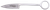 Cold Steel Bird & Trout Fixed Blade Knife 2.25" Drop Point AUS-8A Blade AUS-8A Handle