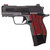 Kimber CDS9 9mm Luger Pistol 3.18" Barrel 15+1 Round Black Slide Orange/Black Grip Gray Frame