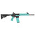 Tippmann M4-22 Accent Semi-Automatic Rifle 22 Long Rifle 16" Steel Barrel Robin Egg Blue