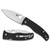 Spyderco Bodacious Pocket Knife 3.66" Leaf Blade CPM S30V Steel G-10 Handle Black/Silver (SpyderEdge)