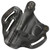 DeSantis Gunhide Thumb Break Scabbard OWB Holster Right Hand S&W J Frame 36, 3, 60, 317, 331, 337, 360 2.25" Leather Black - Image 2