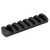Kinetic Development Group M-LOK 7-Slot Picatinny Rail Section Black