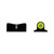 XS DXT2 Night Sight Set Beretta 92, 96 Big Dot Tritium Front, Tritium Stripe Rear Yellow