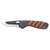 Outdoor Edge Razor HTX Fixed Blade Knife 3" Gray/Orange/Black